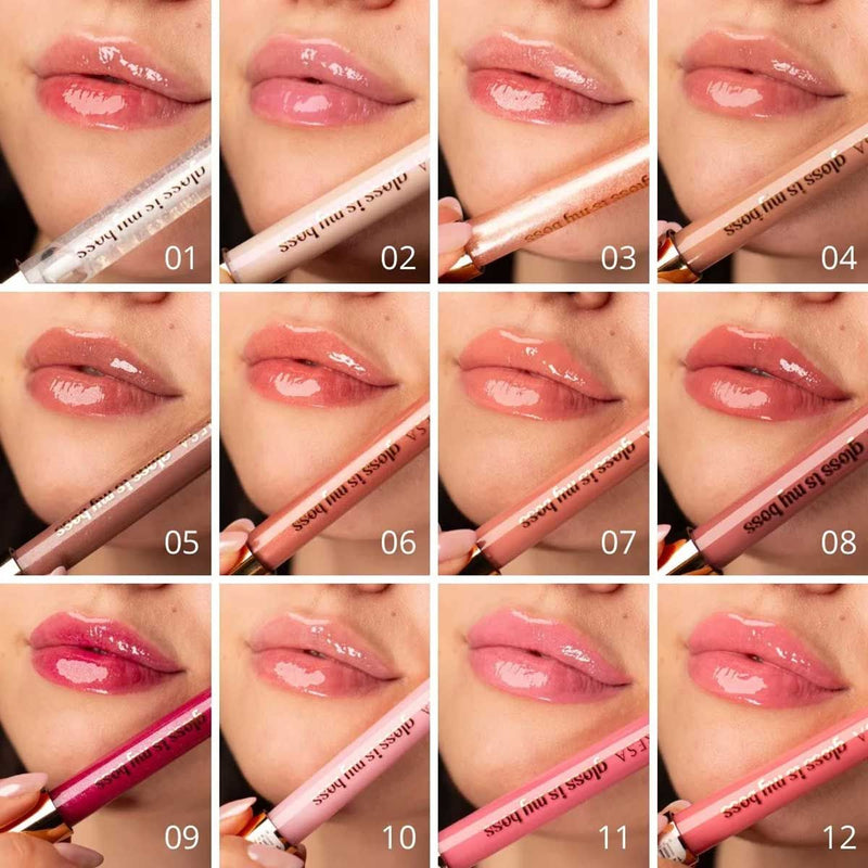 Afbeelding laden in galerijviewer, Claresa lipgloss gloss is my boss 11 lady leader 5ml