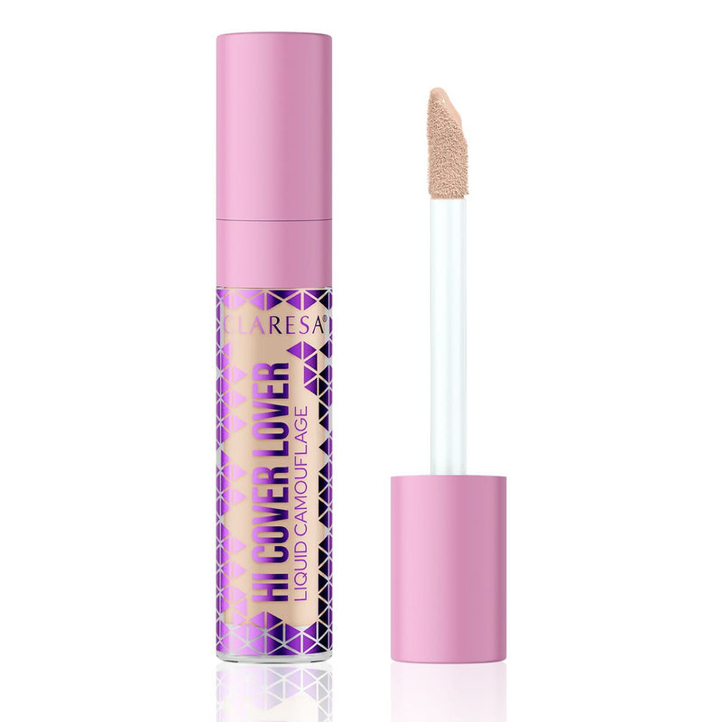 Afbeelding laden in galerijviewer, Claresa concealer hi cover lover 24 medium 8gr.