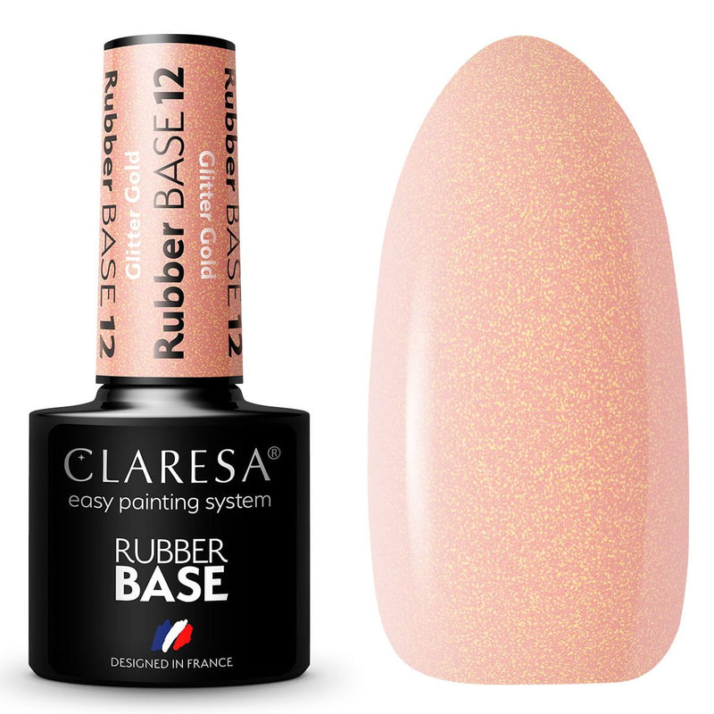 Afbeelding laden in galerijviewer, Claresa rubber base coat 5ml 12