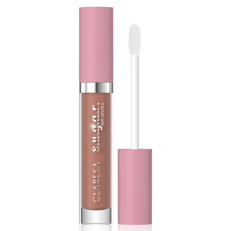 Afbeelding laden in galerijviewer, Claresa matte liquid lipstick s.u.g.a.r. 01 honey 5ml