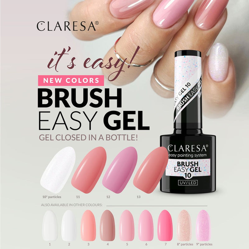 Afbeelding laden in galerijviewer, Claresa brush easy gel 10 5ml