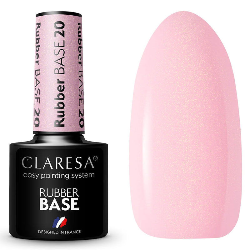 Afbeelding laden in galerijviewer, Claresa rubber base coat 5ml 20