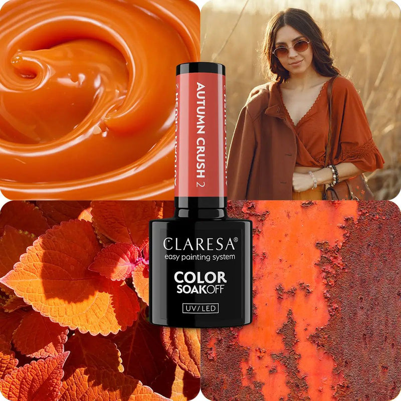 Afbeelding laden in galerijviewer, Claresa uv led gellak 5ml autumn crush 2