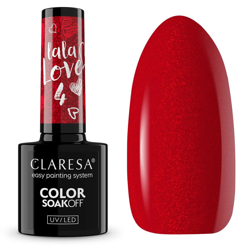 Afbeelding laden in galerijviewer, Claresa uv led gellak 5ml la la love 4
