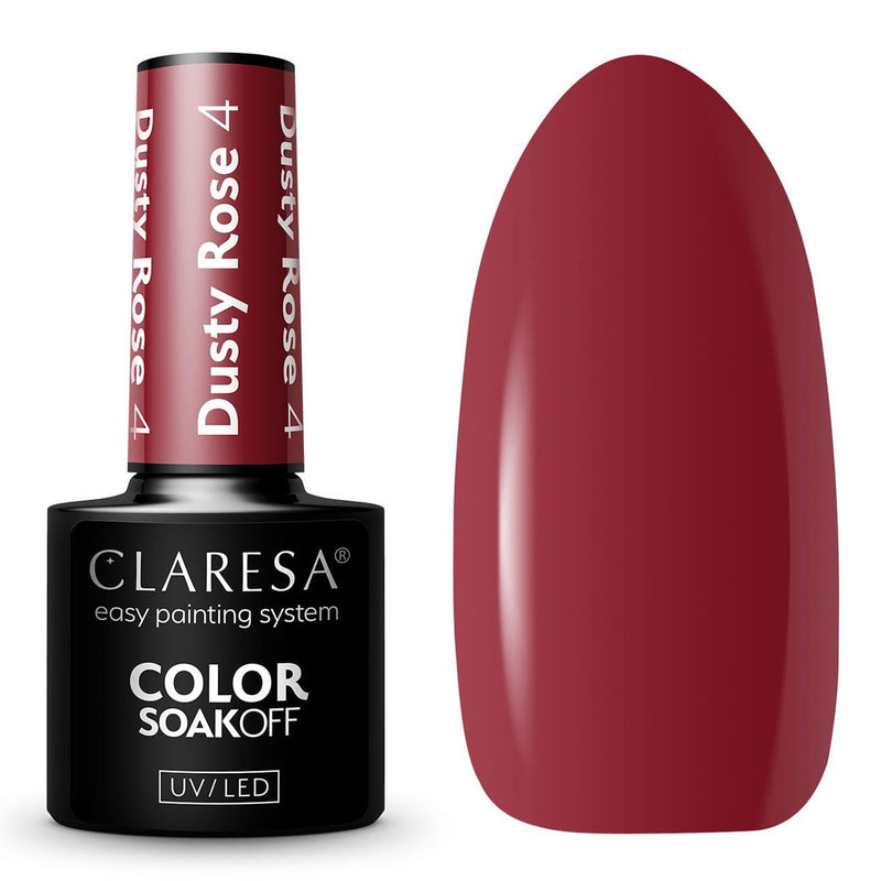 Afbeelding laden in galerijviewer, Claresa uv led gellak 5ml dusty rose 4