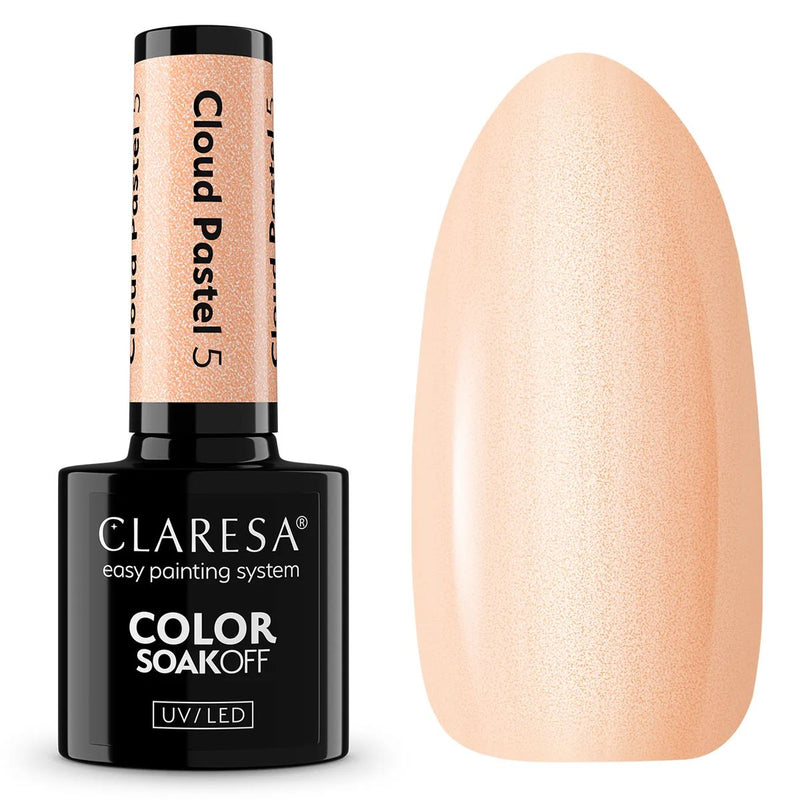 Afbeelding laden in galerijviewer, Claresa uv led gellak 5ml cloud pastel 5