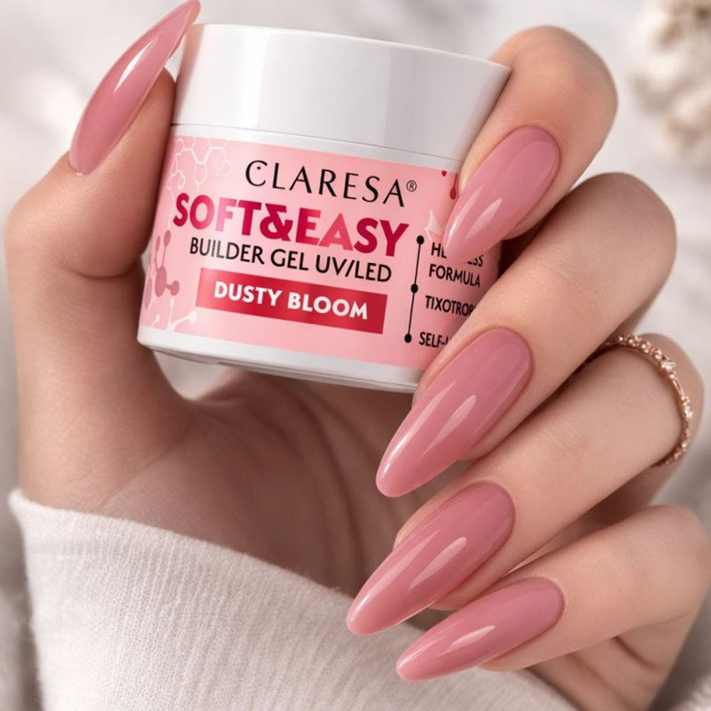 Afbeelding laden in galerijviewer, Claresa keratine soft easy builder gel dusty bloom 45gr.