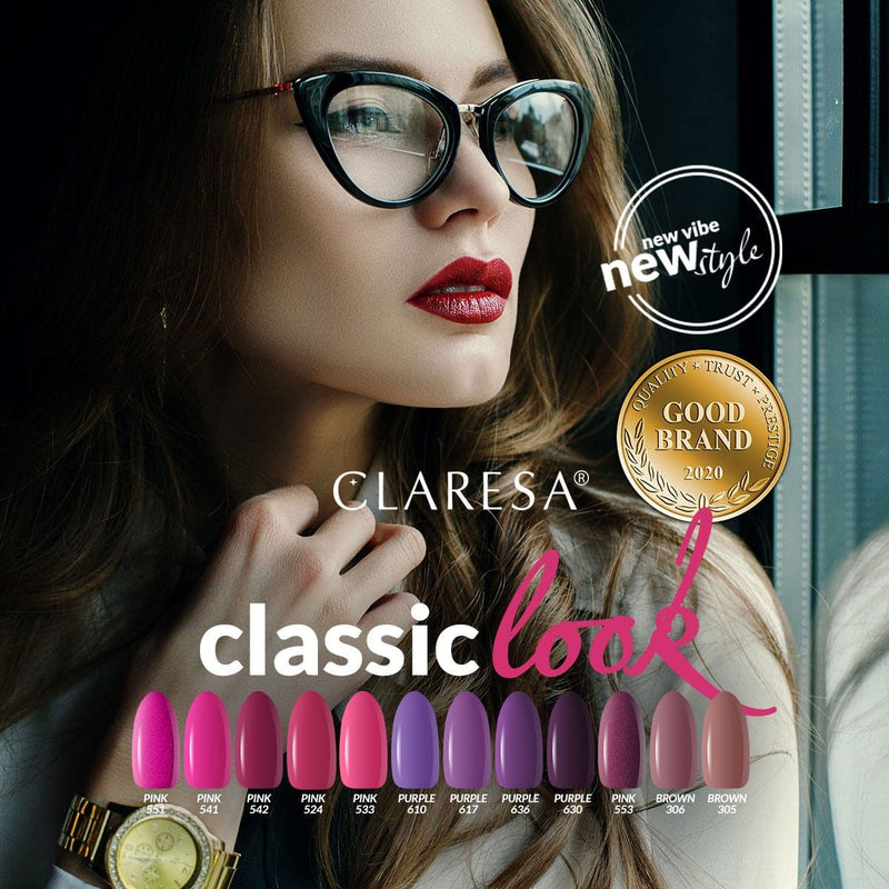 Afbeelding laden in galerijviewer, Claresa uv led gellak 5ml purple 630 classic look