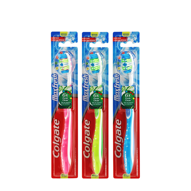 Afbeelding laden in galerijviewer, Colgate tandenborstel max fresh medium