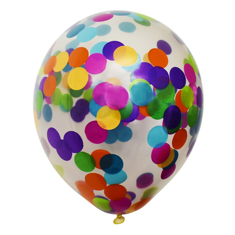 Afbeelding laden in galerijviewer, Globos confetti ballonnen 30cm 6 stuks in zakje