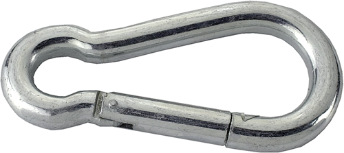 Afbeelding laden in galerijviewer, Connex karabijnhaak 10x100mm 350kg vz - dy270825