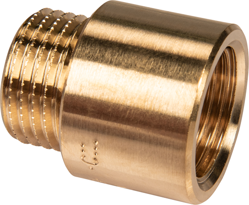 Afbeelding laden in galerijviewer, Cornat messing verlengstuk 1 2x20mm - t381201