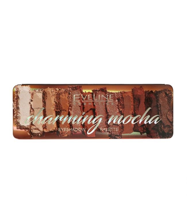 Afbeelding laden in galerijviewer, Eveline eyeshadow palette charming mocha