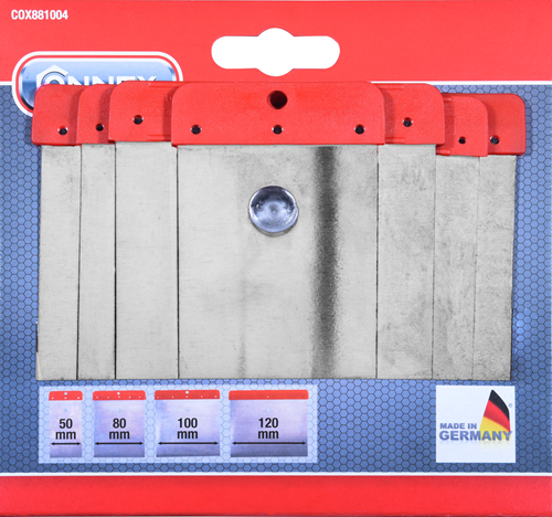 Afbeelding laden in galerijviewer, Connex japanse spatelset metaal 4dlg - cox881004