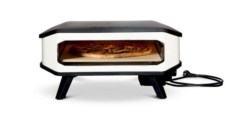 Afbeelding laden in galerijviewer, Cozze Elektrische pizzaoven 17'' met pizzasteen 2200W zwart