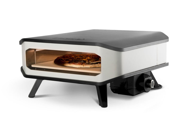 Afbeelding laden in galerijviewer, Cozze Elektrische pizzaoven 17'' met pizzasteen 2200W zwart