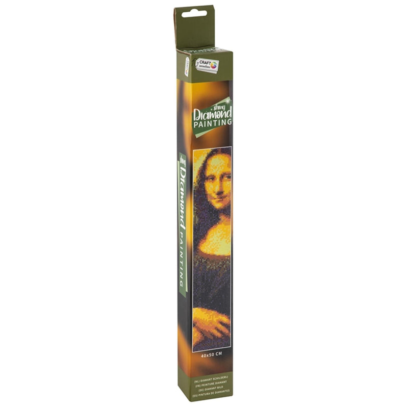 Afbeelding laden in galerijviewer, Grafix diamond painting mona lisa 40x50cm