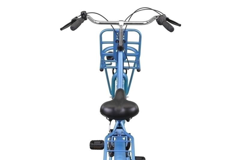 Afbeelding laden in galerijviewer, Crown berlin 28 inch 53 cm dames 7v v-brakes blauw
