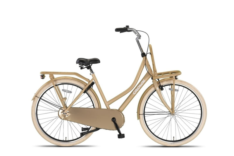 Afbeelding laden in galerijviewer, Crown holland 28 inch 53 cm dames terugtraprem goud