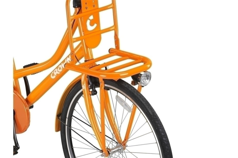 Afbeelding laden in galerijviewer, Crown holland 28 inch 53 cm dames terugtraprem oranje