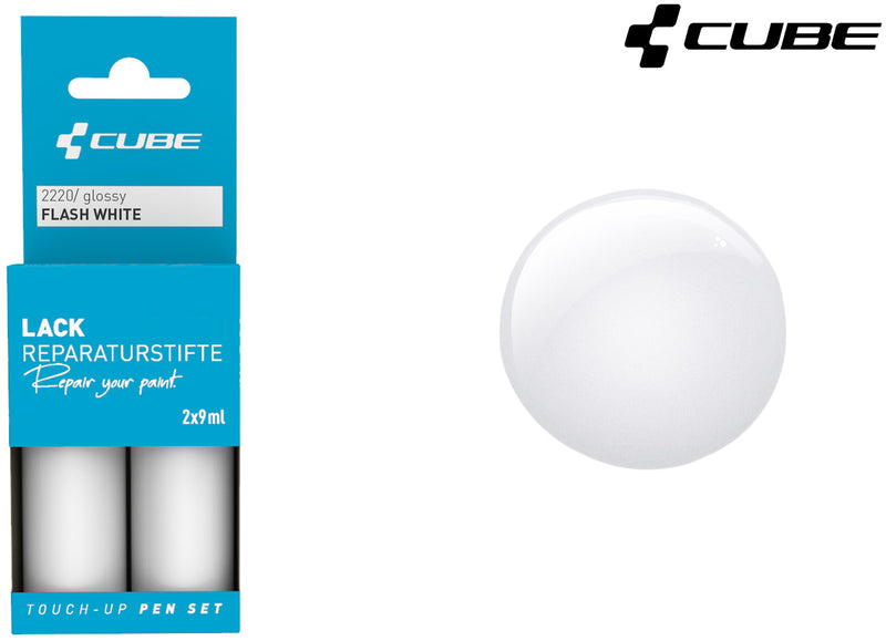 Afbeelding laden in galerijviewer, Cube touch-up pen set flash white