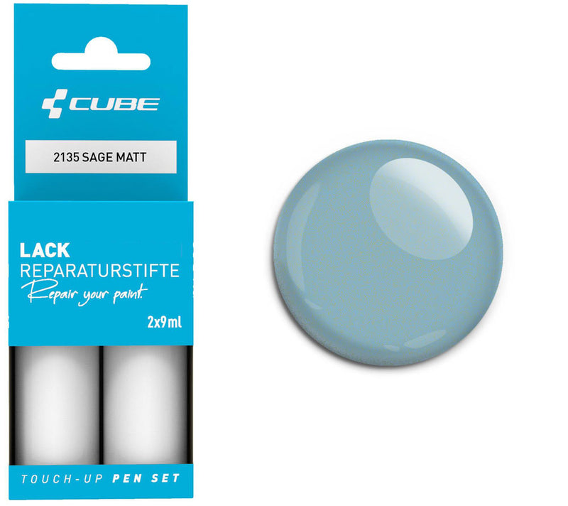 Afbeelding laden in galerijviewer, Cube touch-up pen set sage matt
