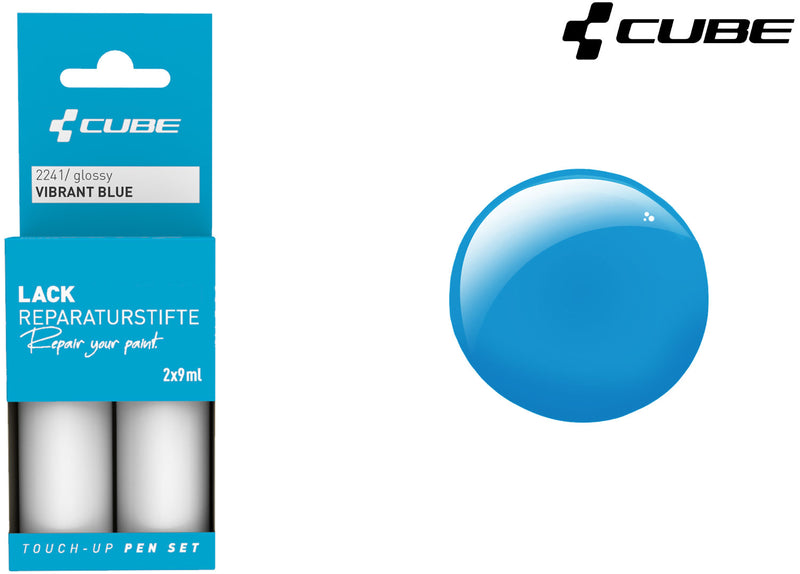 Afbeelding laden in galerijviewer, Cube touch-up pen set vibrant blue