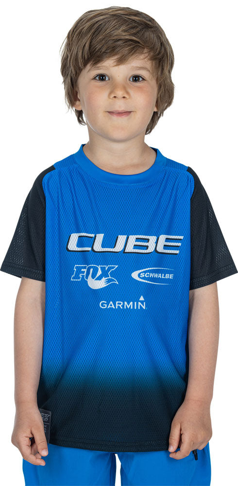 Afbeelding laden in galerijviewer, Cube vertex rookie x actionteam - kid's mtb jersey