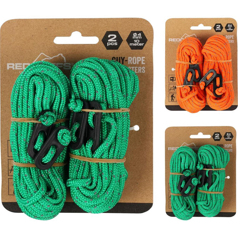 Afbeelding laden in galerijviewer, Redcliffs scheerlijn set 2 assorti dia4mmx10m
