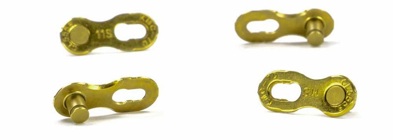Afbeelding laden in galerijviewer, KMC MISSING LINK 11R Ti-N Gold 5.2mm - Zilver