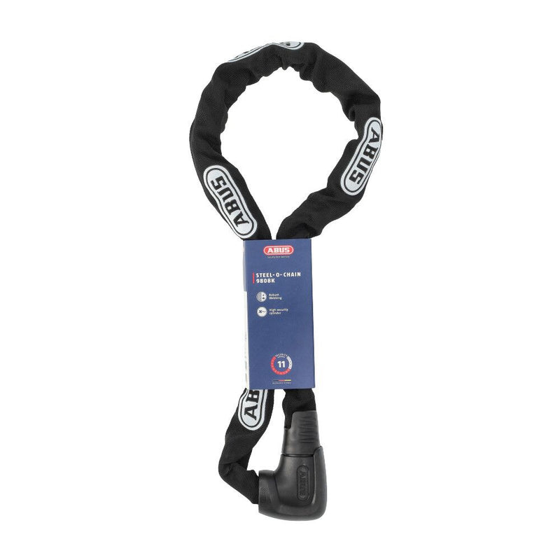 Afbeelding laden in galerijviewer, Abus Steel-O-Chain 9808K 110 - Zwart - 110cm - Fietsslot