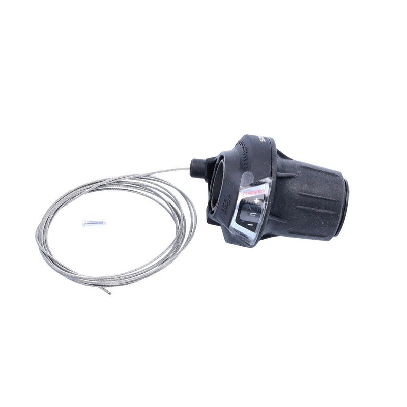 Afbeelding laden in galerijviewer, Shimano schakel unit rv300 rechts 6-sp revo
