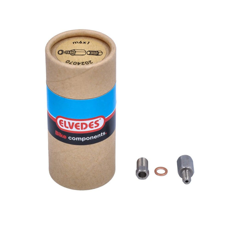 Afbeelding laden in galerijviewer, Elvedes set m6 connector, klembout en ring (4st)