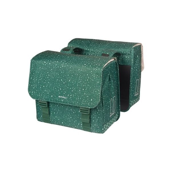 Afbeelding laden in galerijviewer, Basil tas dubbel 18415 flair 35l. groen