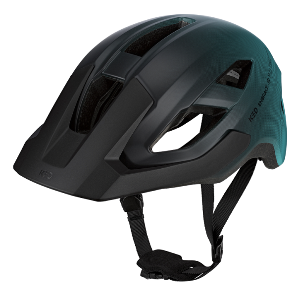 Afbeelding laden in galerijviewer, Ked fietshelm embrace jr s-m (52-58cm) - zwart groen