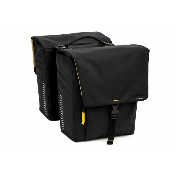 Afbeelding laden in galerijviewer, Newlooxs new looxs dubbele tas tulum mik 2.0 32l rpet zwart