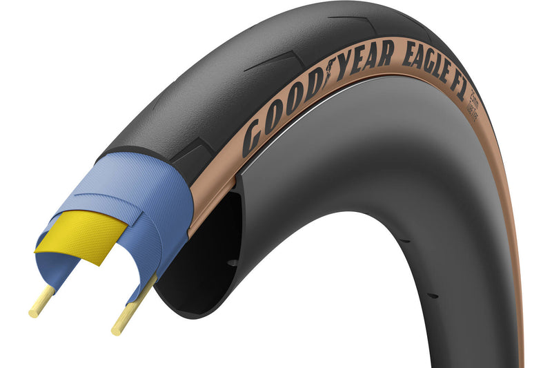 Afbeelding laden in galerijviewer, Goodyear Eagle f1 700x25c tan