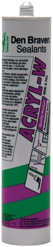 Afbeelding laden in galerijviewer, Den braven zwaluw acrylaatkit-w 310ml | wit - 10041501