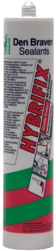 Afbeelding laden in galerijviewer, Den braven zwaluw hybrifix 290ml wit - 10620500 - 10620500