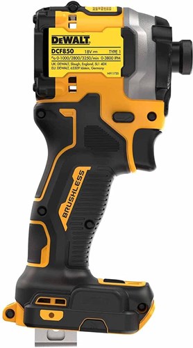 Afbeelding laden in galerijviewer, Dewalt dcf850n-xj 18v xr brushless accu slagschroevendraaier | body | zonder accu's en lader - dcf850n-xj