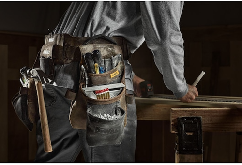 Afbeelding laden in galerijviewer, Dewalt lederen gereedschapsgordel - dwst50113-1