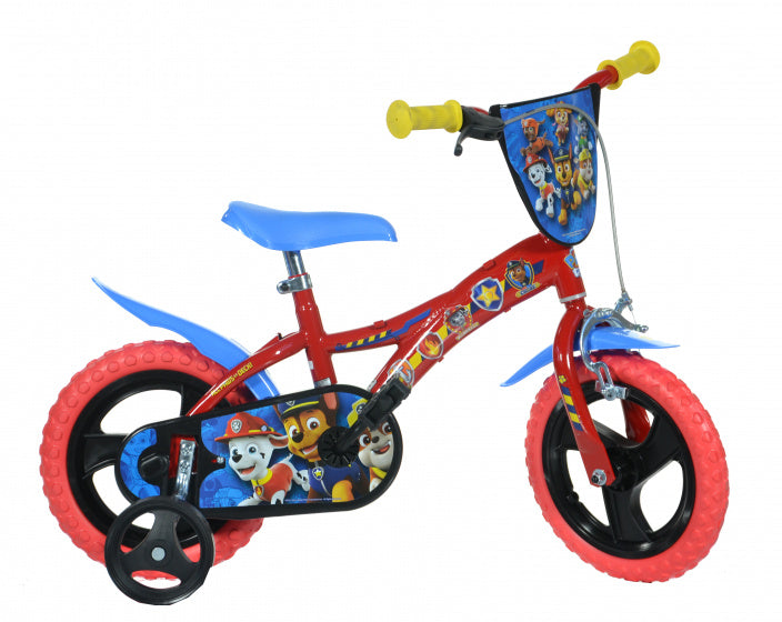 Afbeelding laden in galerijviewer, Dino paw patrol 12 inch 21 cm jongens doortrapper rood
