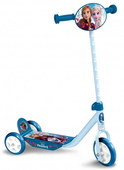 Afbeelding laden in galerijviewer, Disney Frozen 3-wiel kinderstep voetrem meisjes blauw lichtblauw