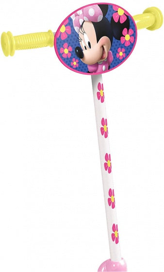 Afbeelding laden in galerijviewer, Minnie Mouse 3-wiel kinderstep voetrem meisjes roze geel