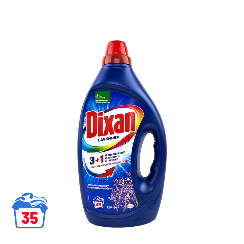 Afbeelding laden in galerijviewer, Dixan wasmiddel lavender 1750ml