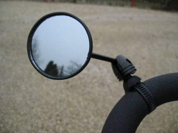 Afbeelding laden in galerijviewer, Fietsspiegel Busch Müller 901 ø60 mm - met 6.5 cm lange stang