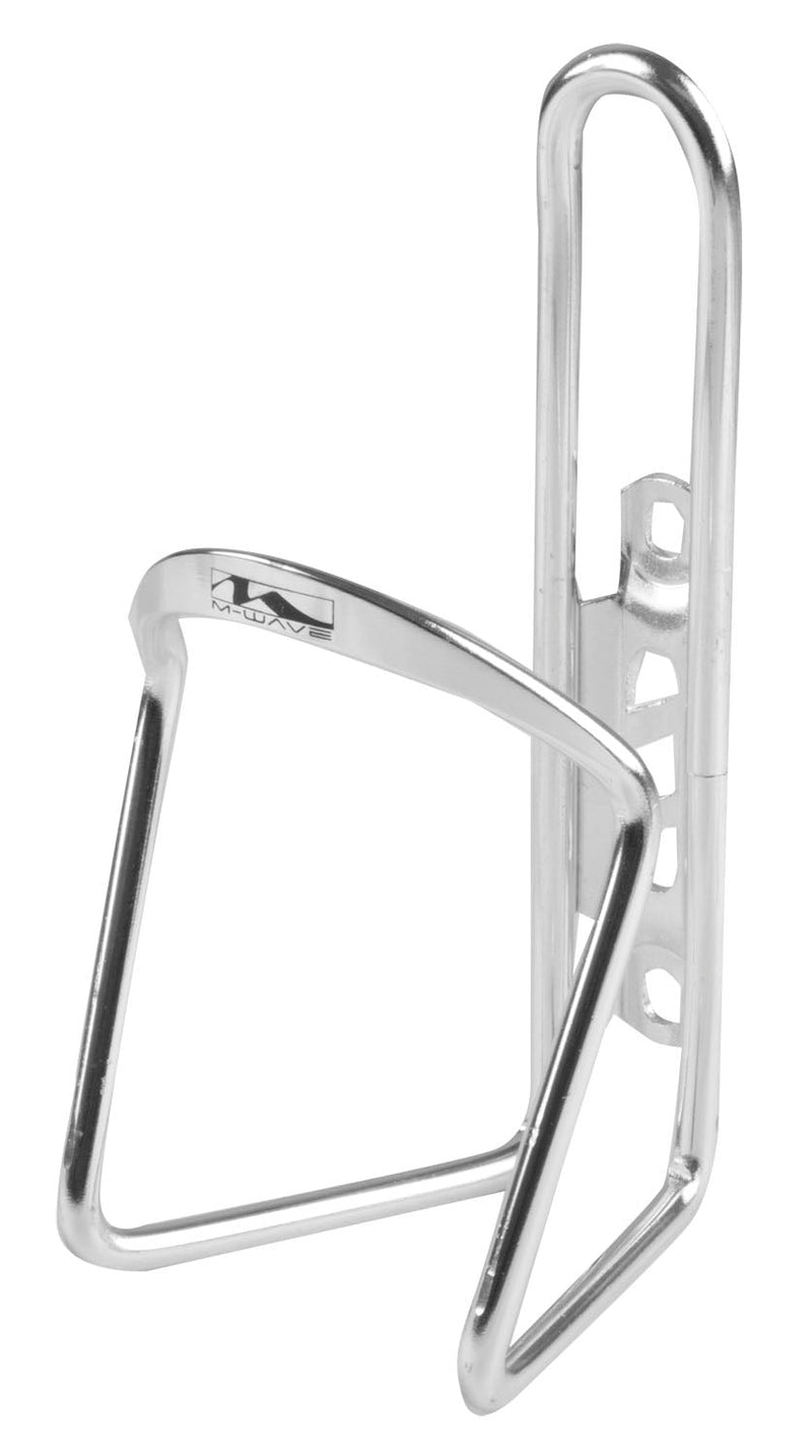 Afbeelding laden in galerijviewer, Messingschlager m-wave bidonhouder aluminium zilver