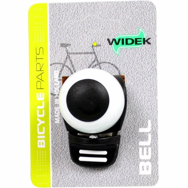 Afbeelding laden in galerijviewer, Widek b.v. widek compact bel ii witte kop. zwart wit frame en zwart dopje op kaart