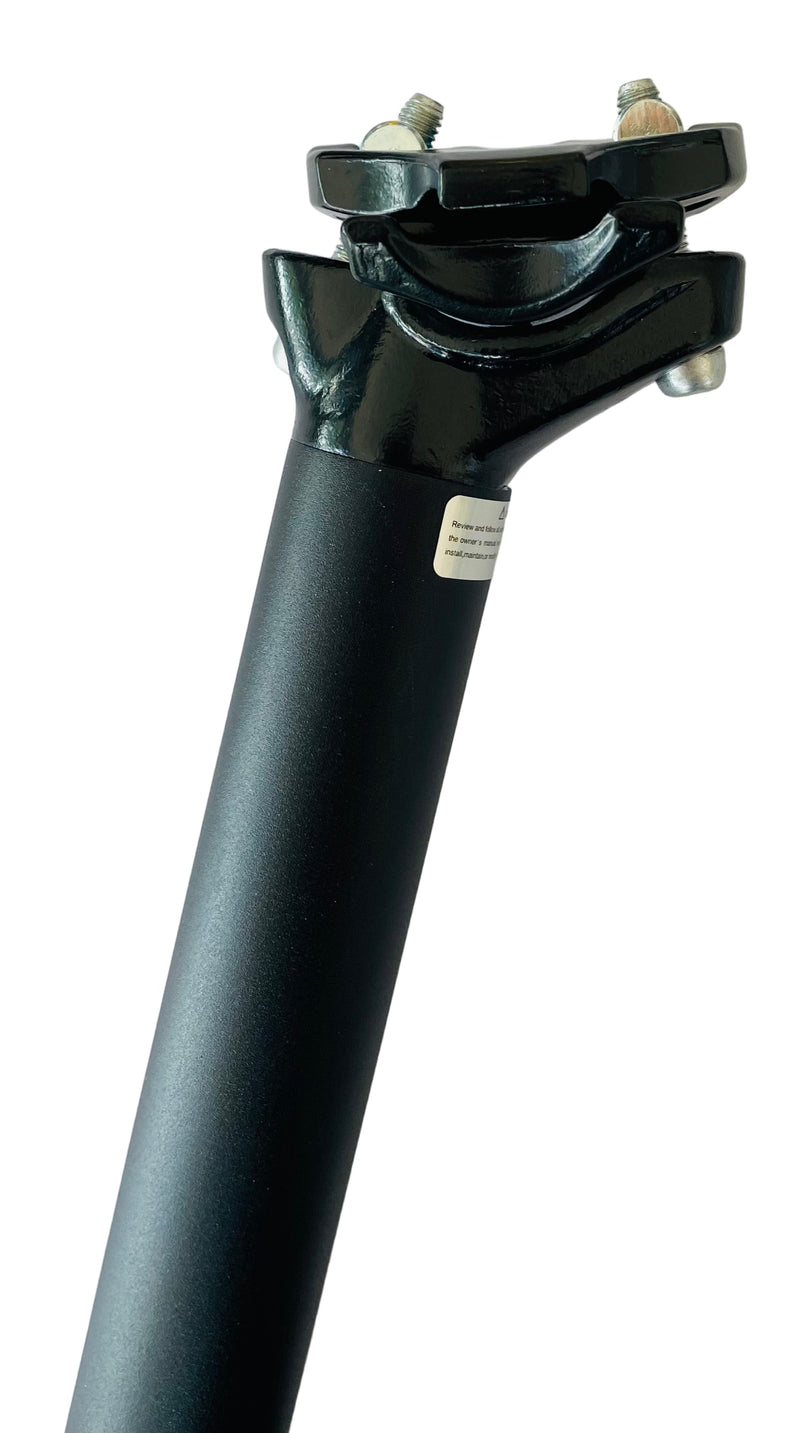 Afbeelding laden in galerijviewer, Hulzebos cycle parts b.v. zoom zadelpen 27.2 vast atb 2-bouten 350 mm. zwart