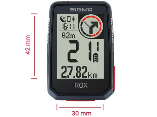 Afbeelding laden in galerijviewer, Sigma rox 2.0 gps zw zw standaard stuurhouder + usb-c oplaadkabel